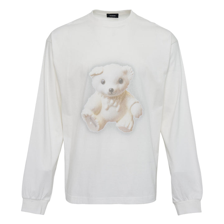 White Glow Teddy Longsleeved T-Shirt