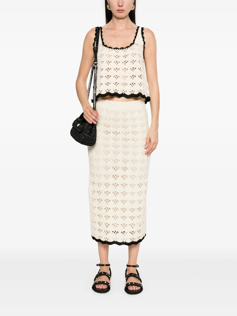 ZIMMERMANN Rhiannon Crochet Skirt - view 2