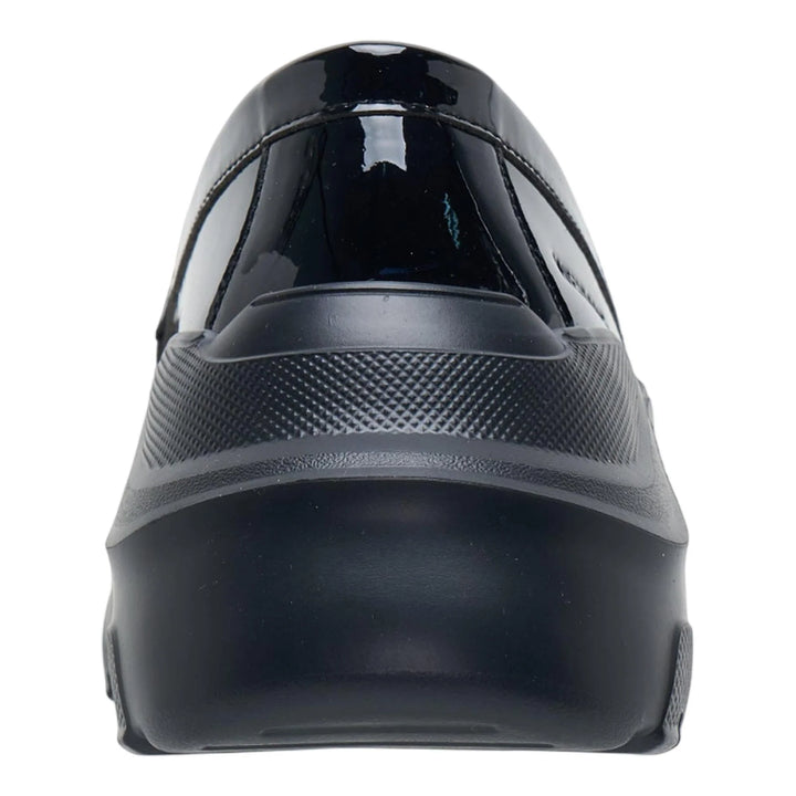 Black White Contrast Flat Shoes