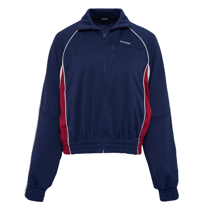 Navy Womens Contrast Track Jacket