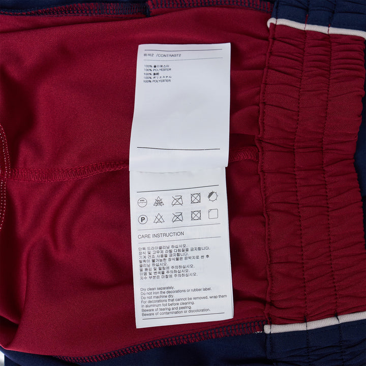 Navy Womens Contrast Track Jacket