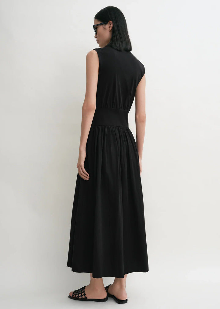 Sleeveless Cotton Tee Dress