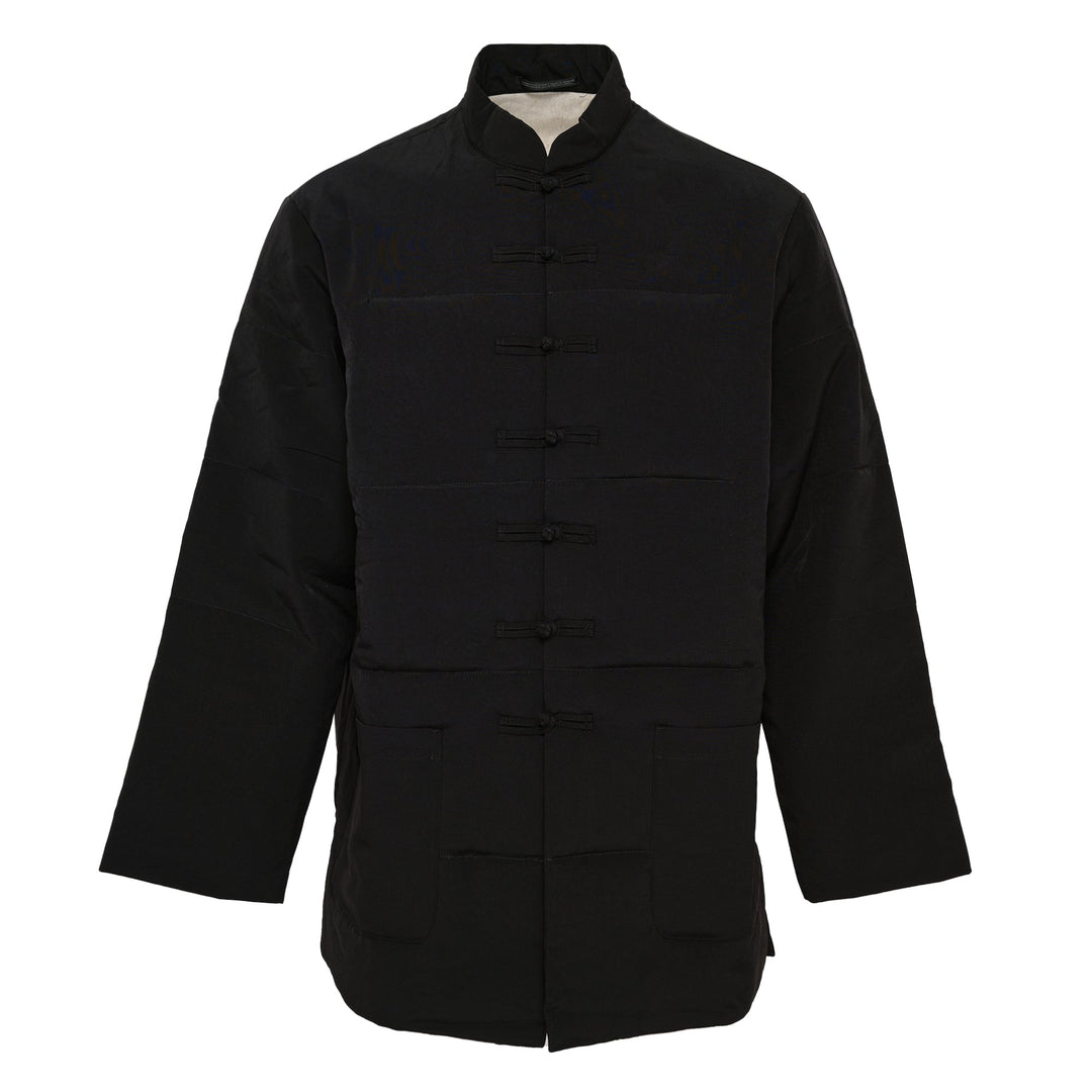 Stand Collar Reversible Padded Blouse