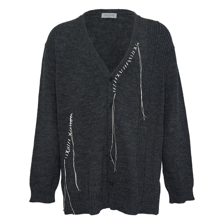 Embroidery V Neck Cardigan