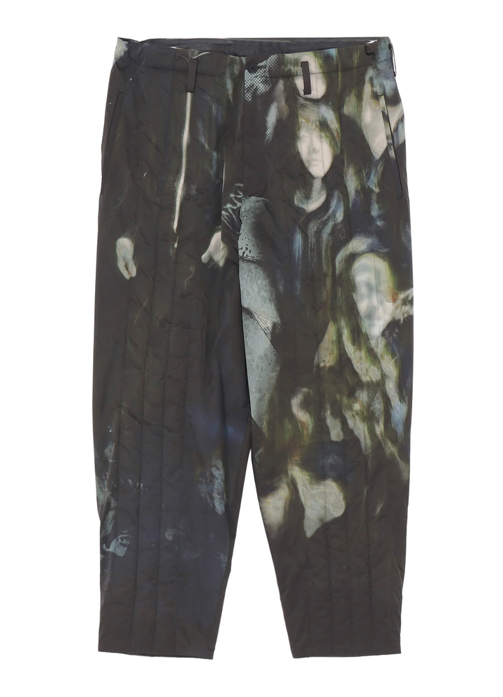 Printed Padded Pants