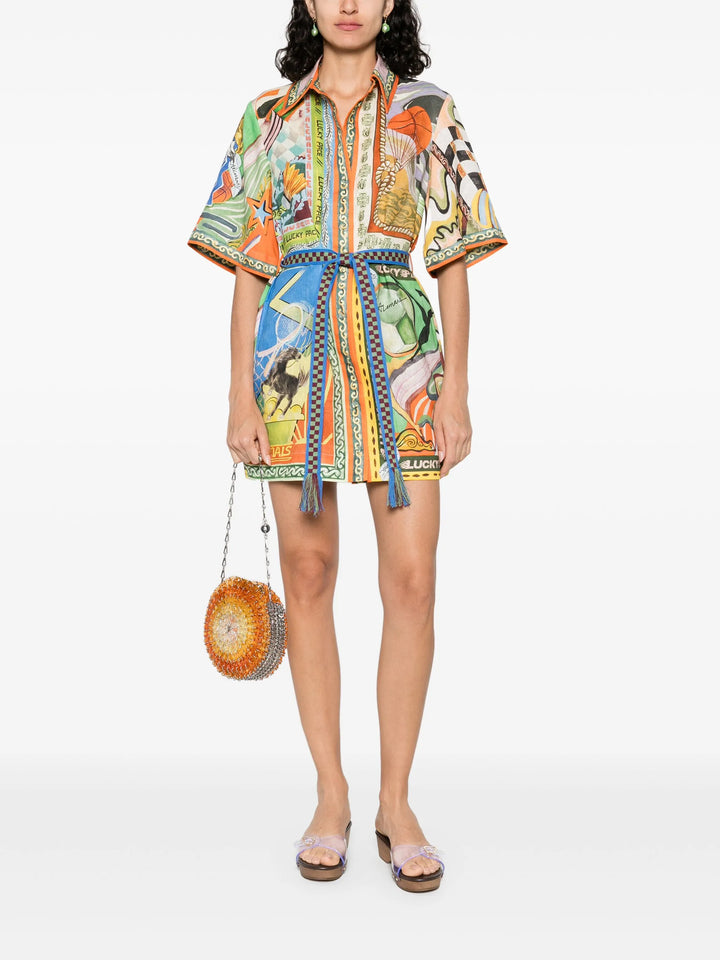 ラッキーペースミニドレス