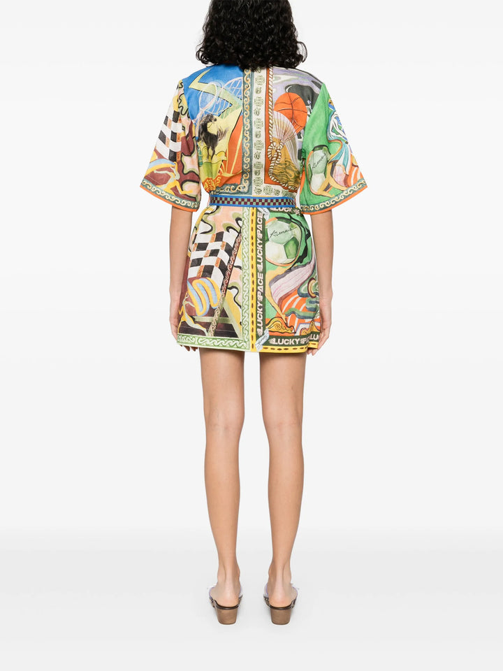 ラッキーペースミニドレス