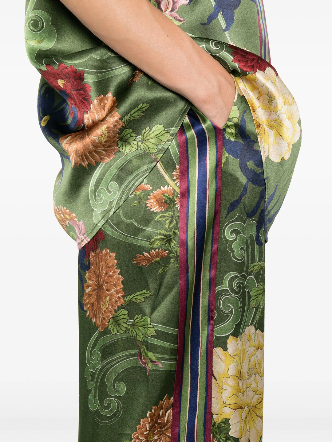 Averyシルクパンツ