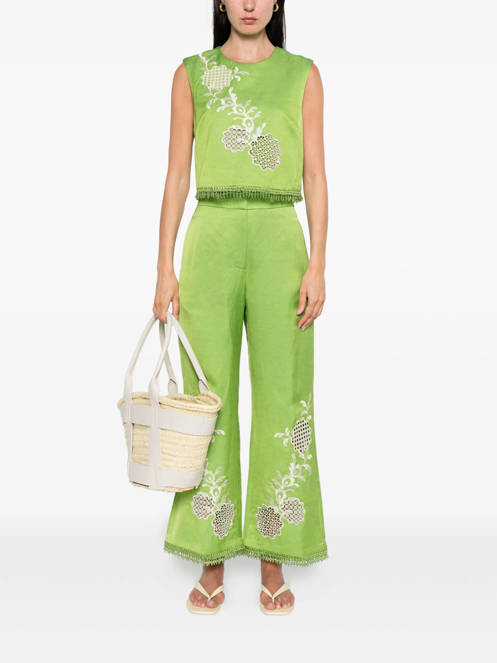 Luisa Embroidered Pant