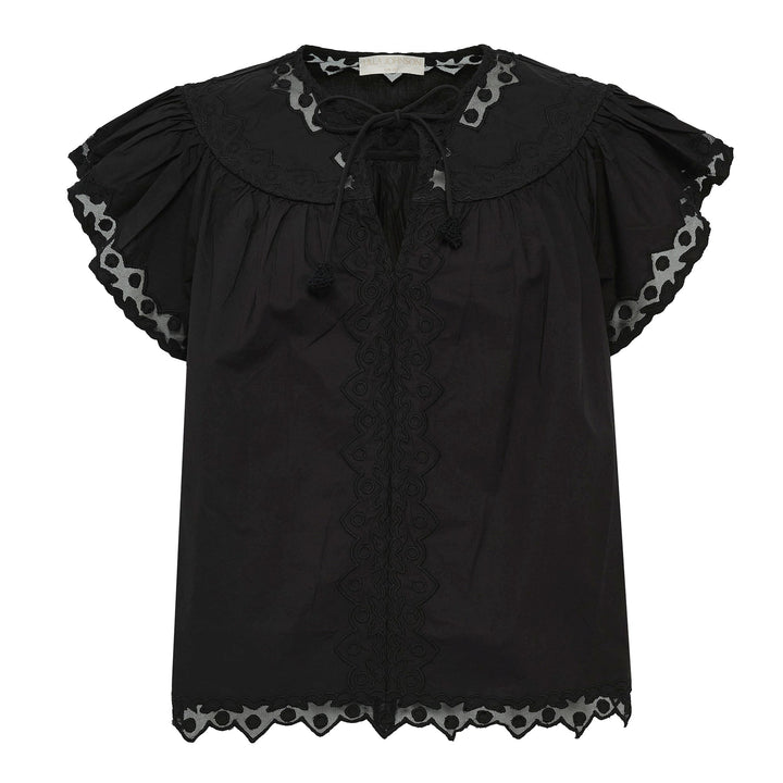 Effie Flutter Sleeve Top