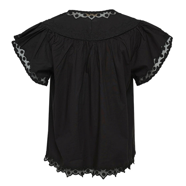 Effie Flutter Sleeve Top