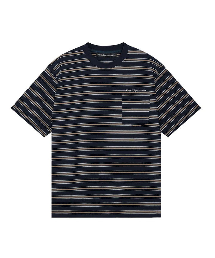 Stripe Pocket T-Shirt
