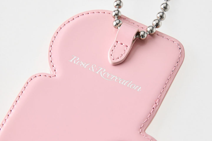 Mirror Card Holder Keyring