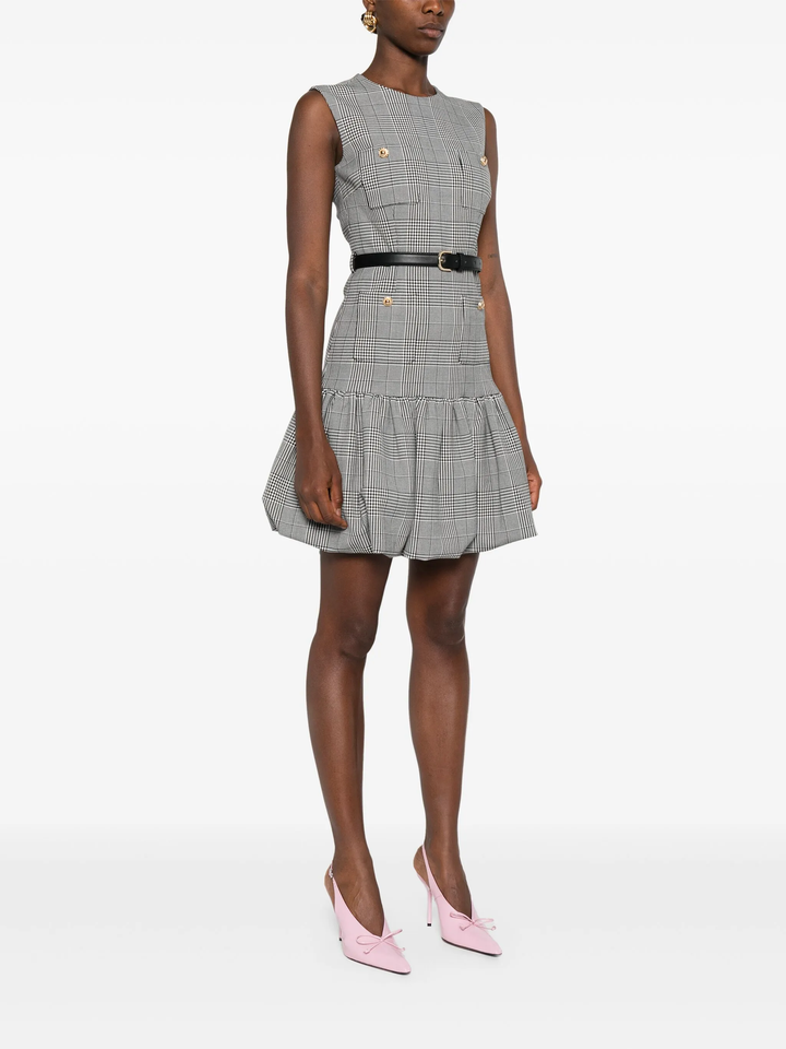 Prince Of Wales Check Mini Dress