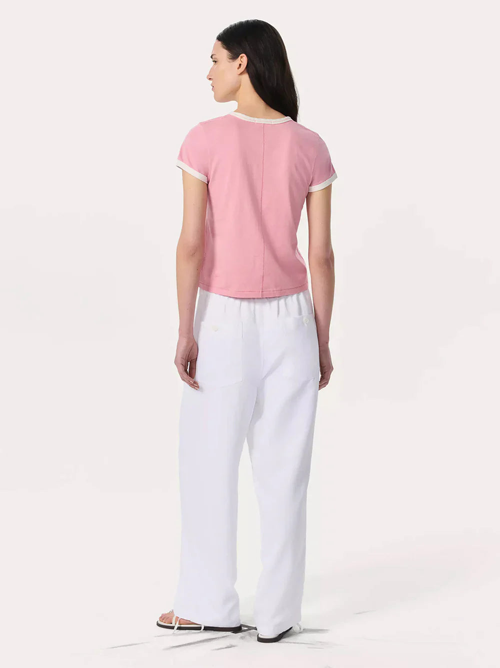 RB Miami Boxy Ringer Tee