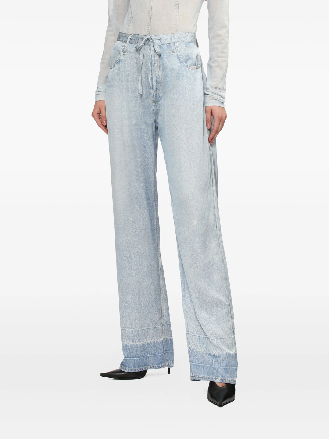 Miramar Satin Phoebe Drawsting Jeans