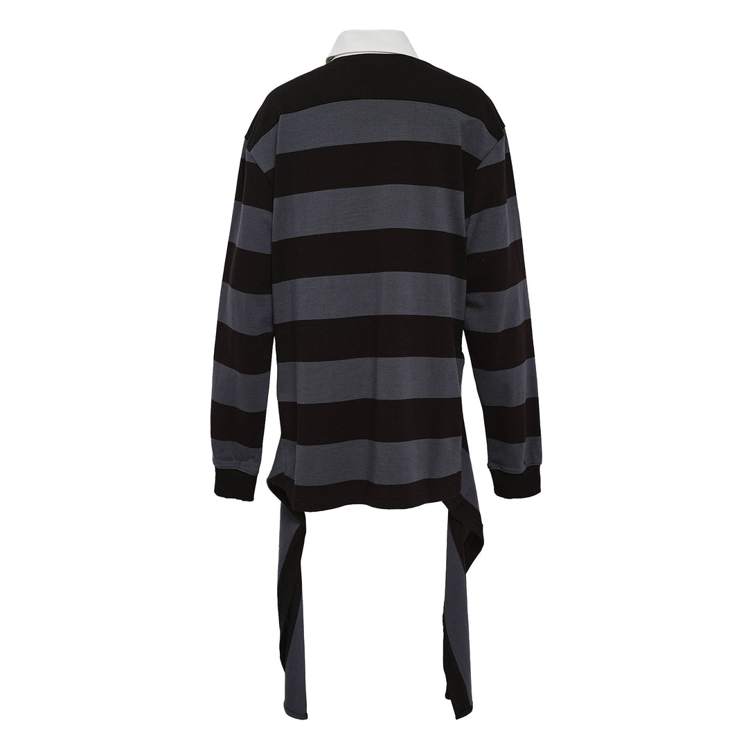 Stripe Trim Rugby Shirt