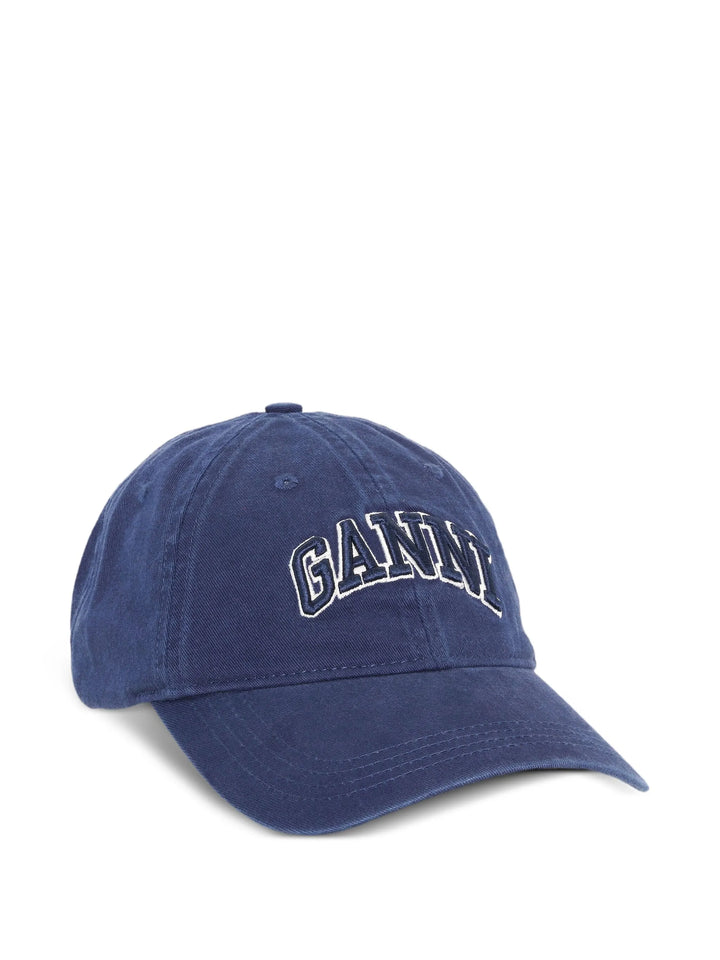 Washed Cotton Canvas Cap Embroidered