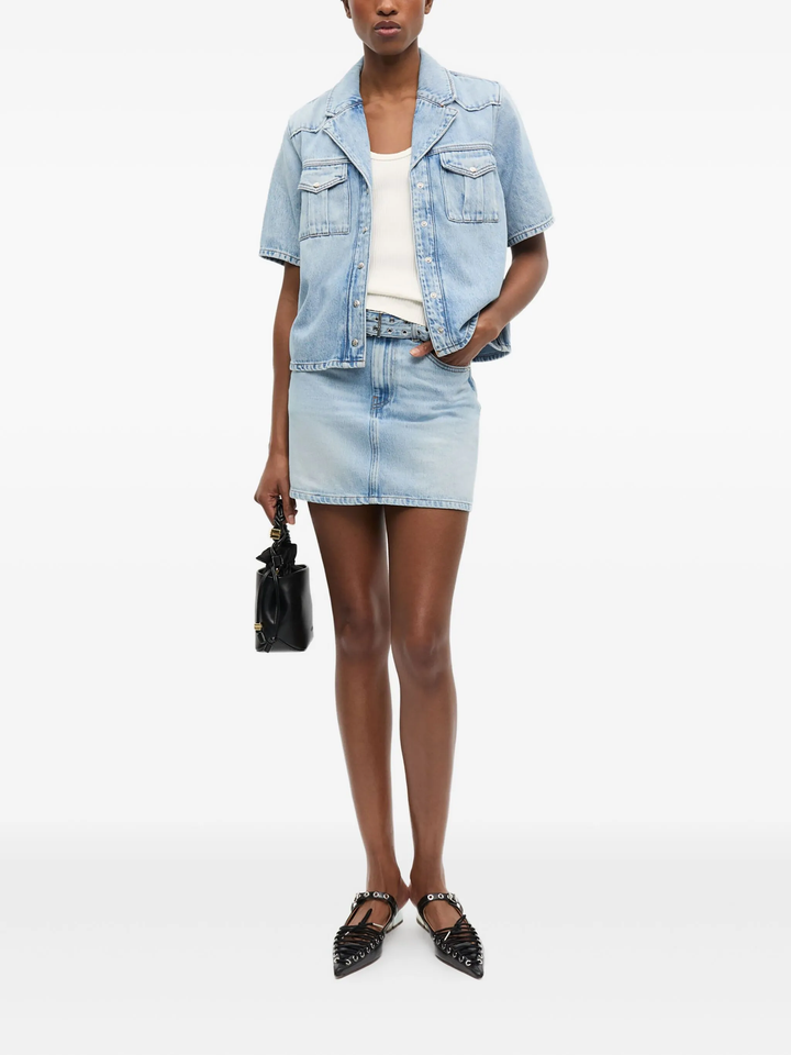 Soft Rigid Denim Shirt