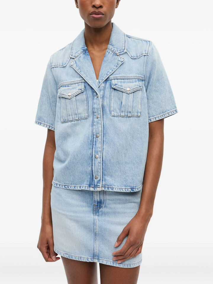 Soft Rigid Denim Shirt
