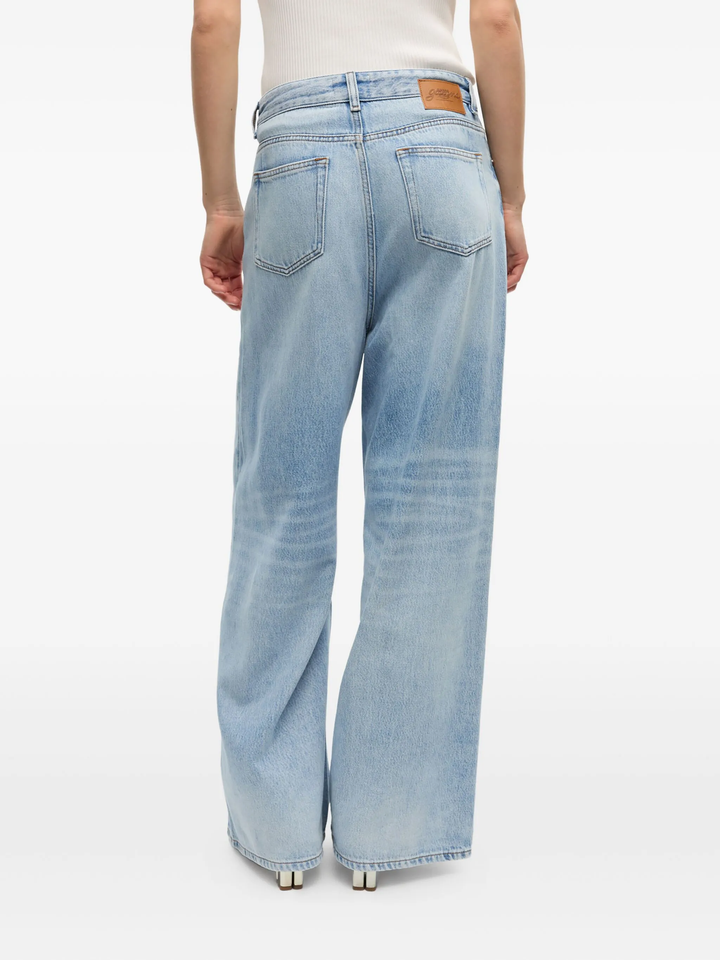Soft Rigid Denim Baggy Jeans