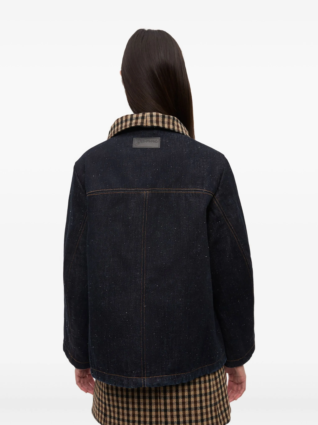 Neppy Denim Bonded Jacket