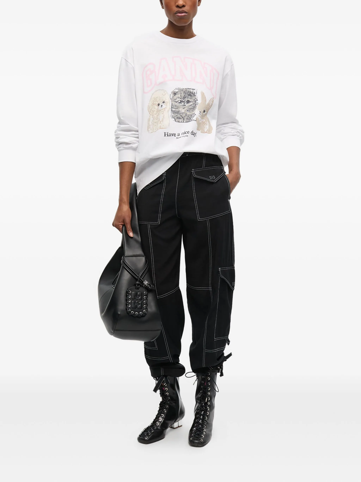 Animal Print Long Sleeve T-Shirt