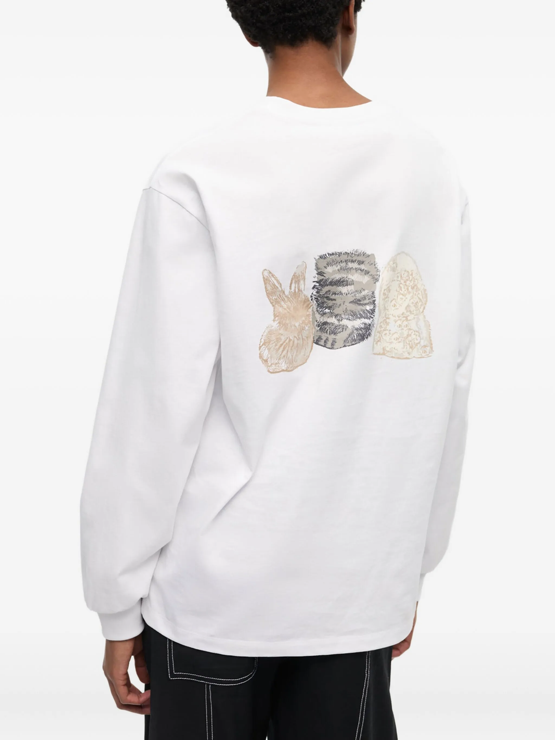 Animal Print Long Sleeve T-Shirt