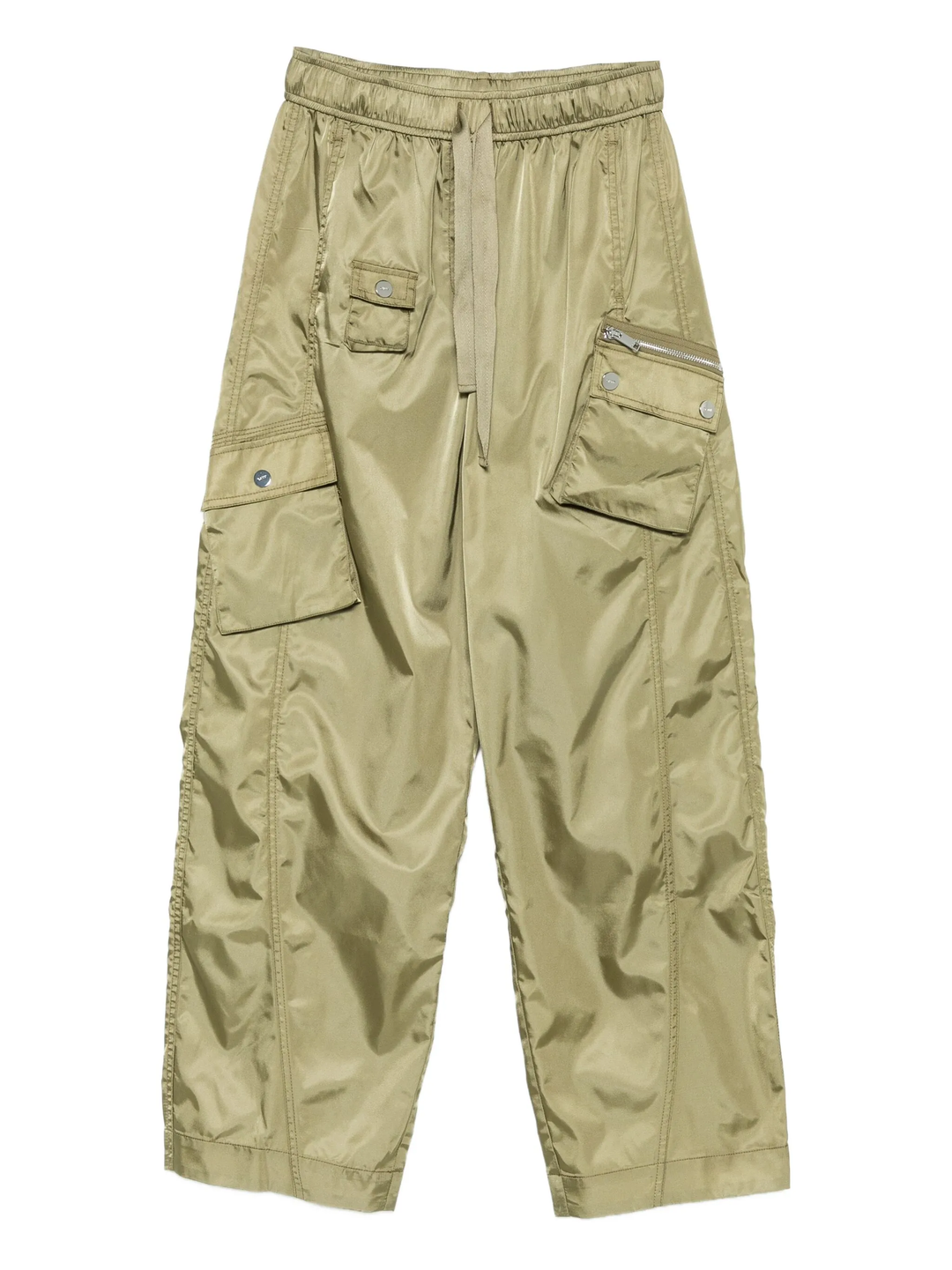 Duchesse Nylon Oversized Elasticated Trousers