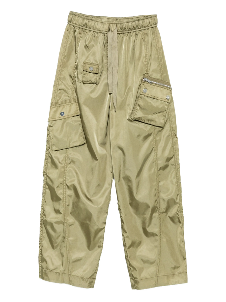 Duchesse Nylon Oversized Elasticated Trousers