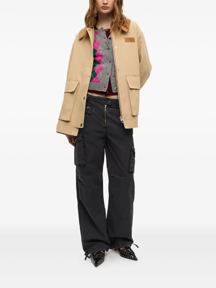 Heavy Twill Midi Jacket
