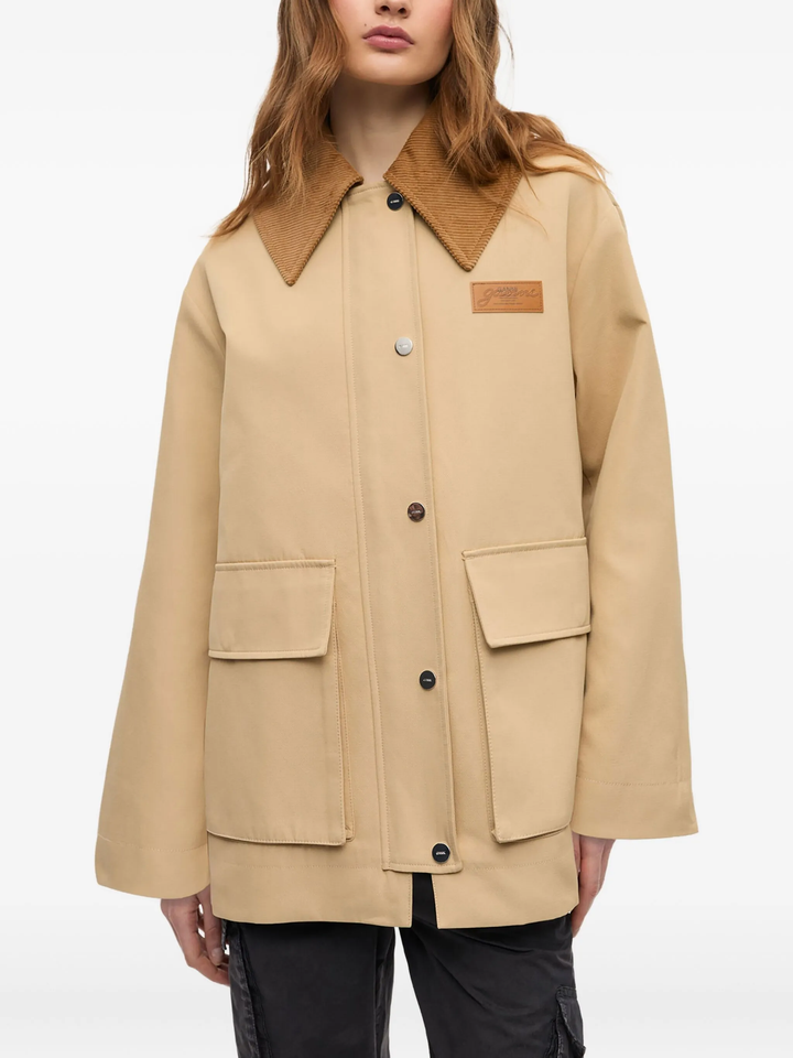 Heavy Twill Midi Jacket