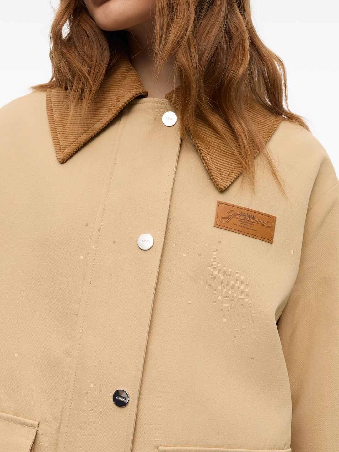 Heavy Twill Midi Jacket