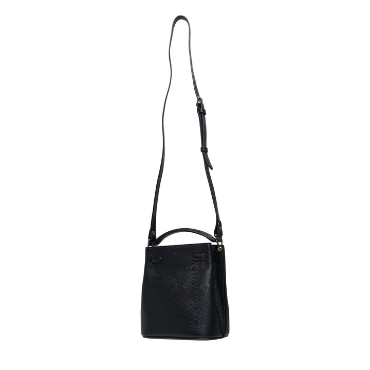 Mini Islington Bucket Black Small Classic Grain