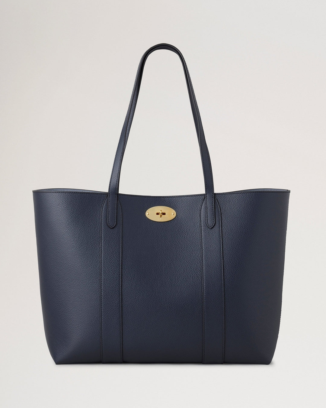Bayswater Tote Night Sky & Poplin Blue Small Classic Grain With Contrast