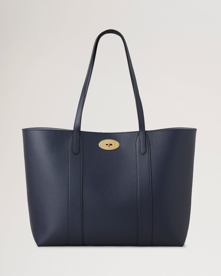 Bayswater Tote Night Sky & Poplin Blue Small Classic Grain With Contrast