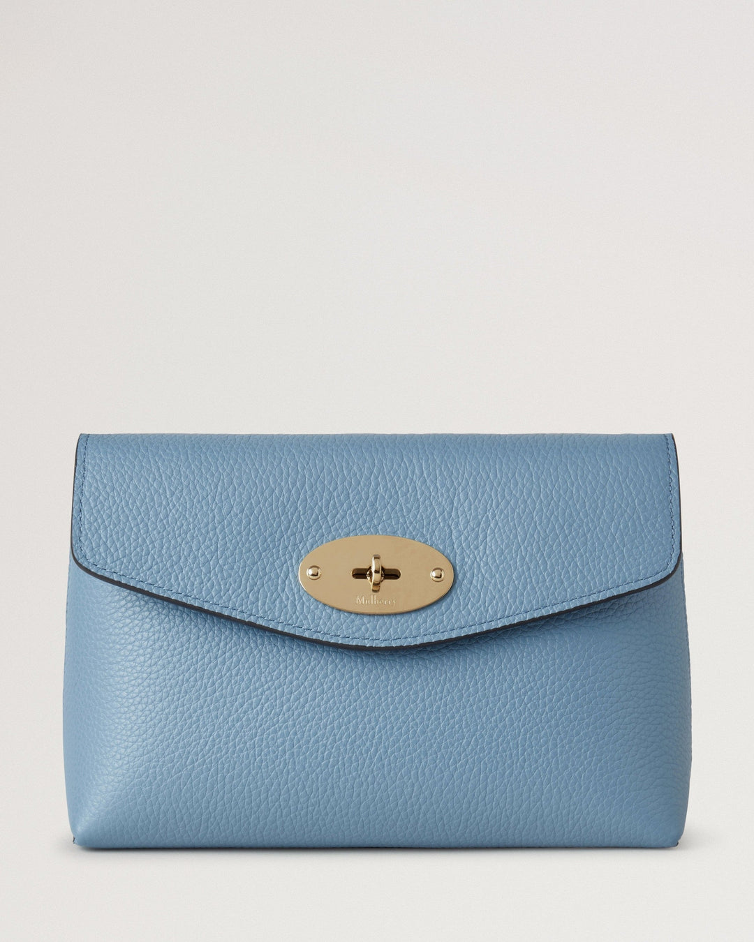 Darley Cosmetic Pouch Brighton Blue Small Classic Grain