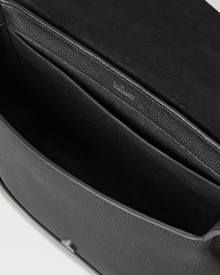 Small Chiltern Crossbody Messenger Black Small Classic Grain