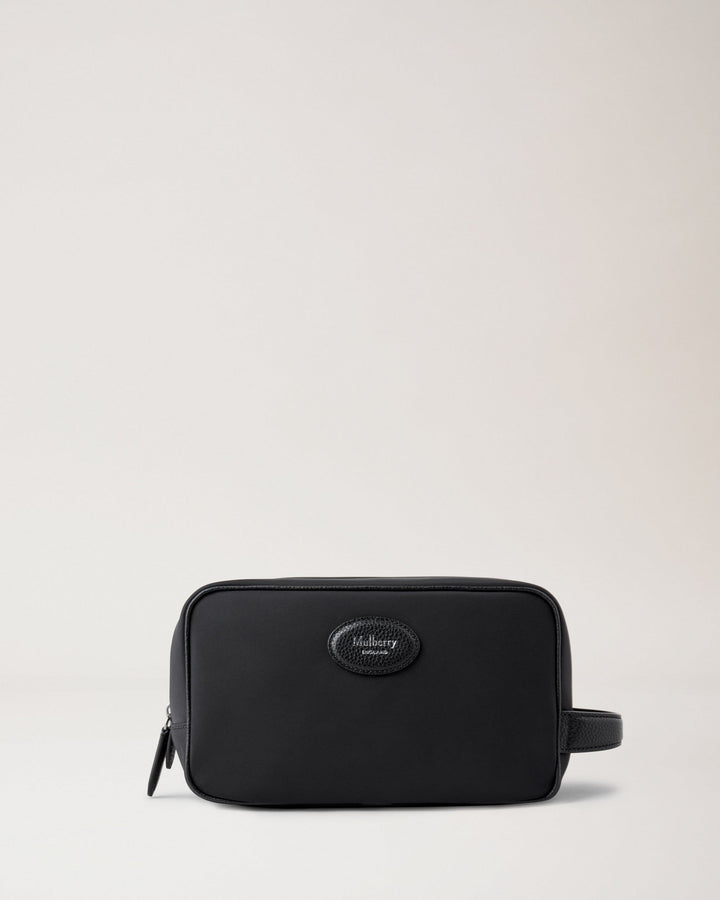 Heritage Wash Case Black Nylon
