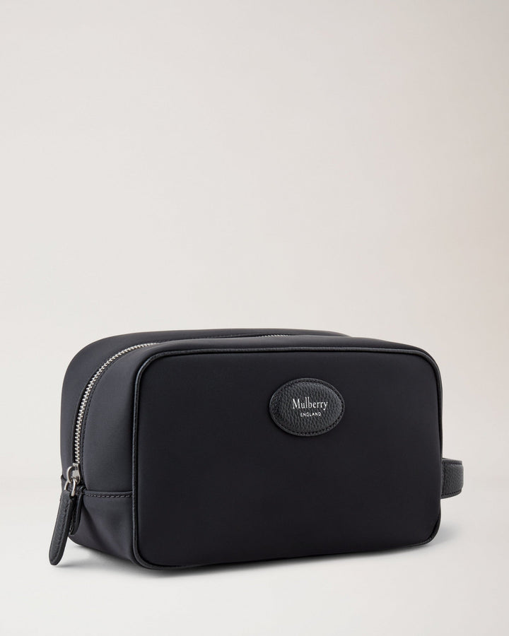 Heritage Wash Case Black Nylon