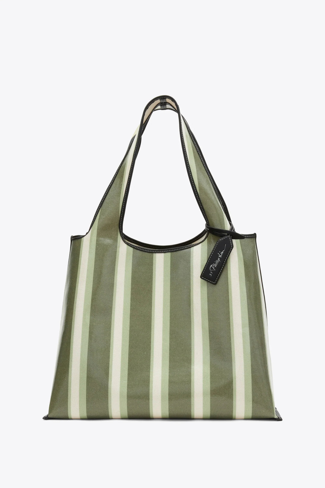 Dual Stripe Market Tote