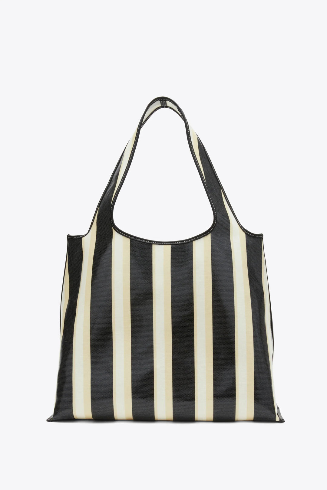 Dual Stripe Market Tote