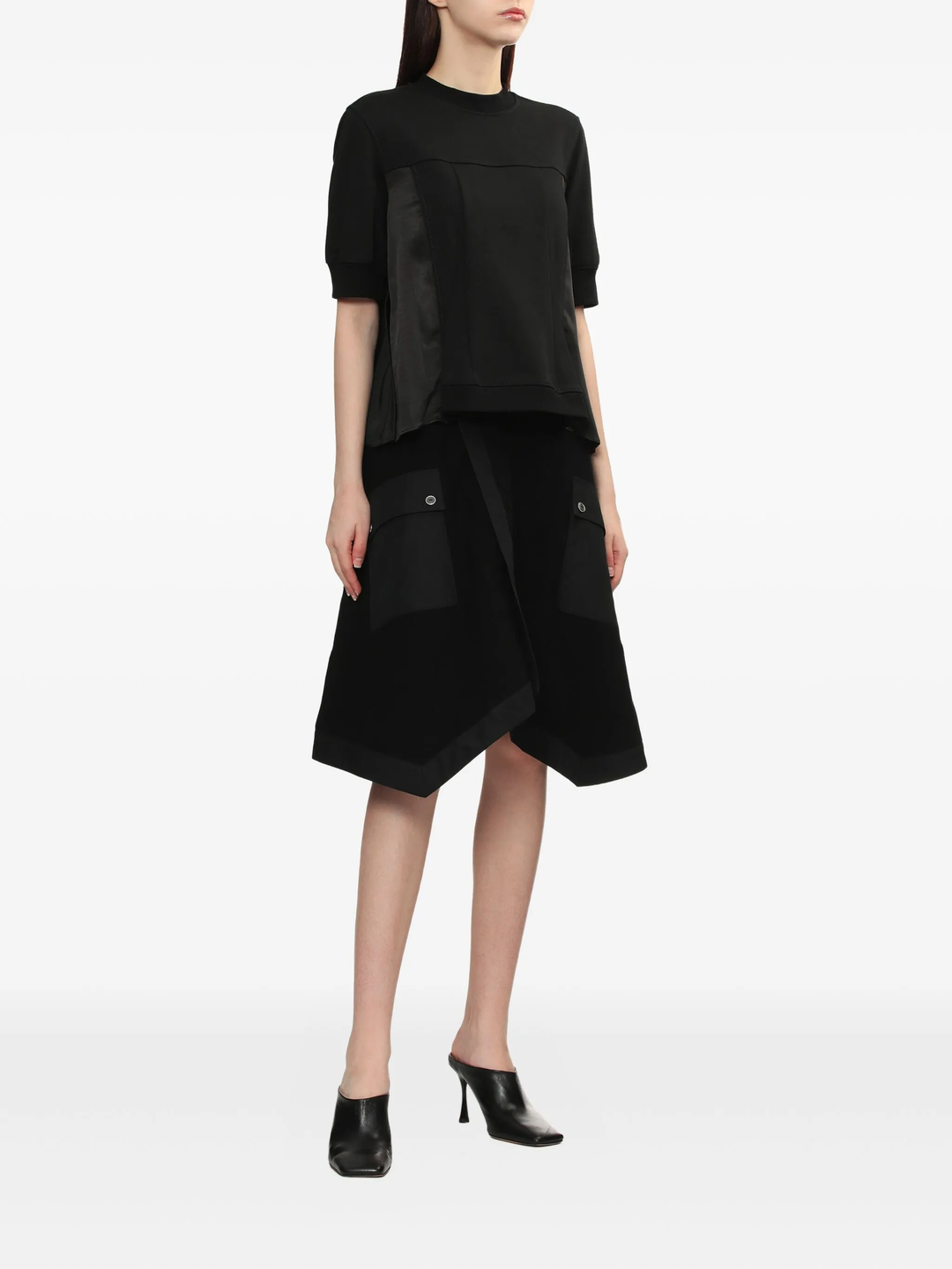 サテンフランスコンボテリートップ