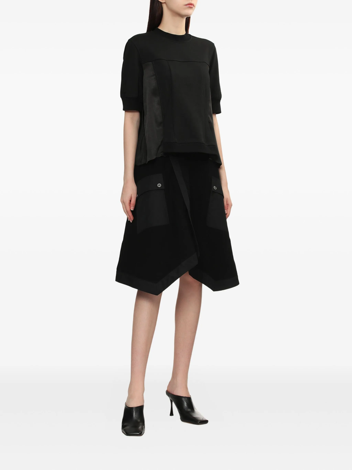 サテンフランスコンボテリートップ