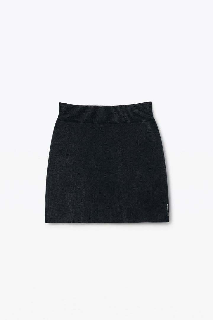 Mini Skirt With Embossed Logo