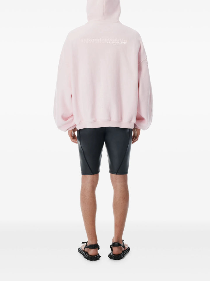Zip Up Hoodie With Graphic Logo