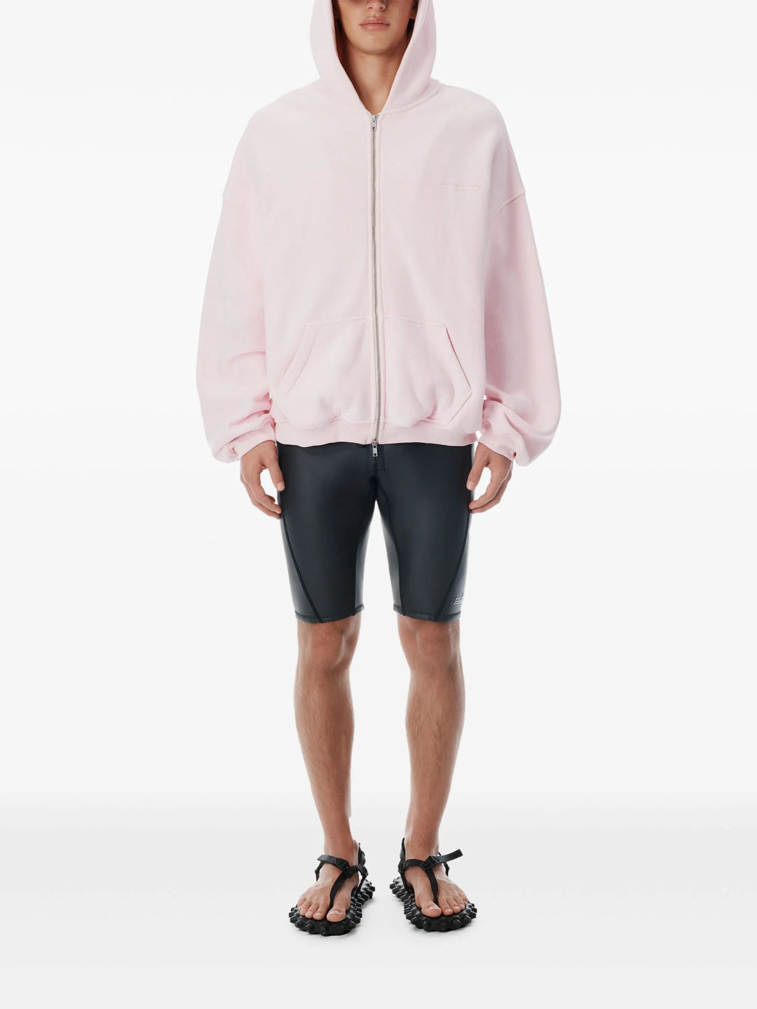 Zip Up Hoodie With Graphic Logo