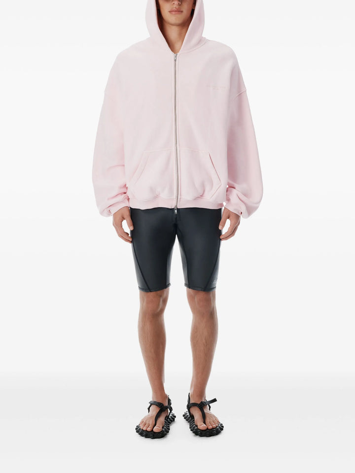 Zip Up Hoodie With Graphic Logo