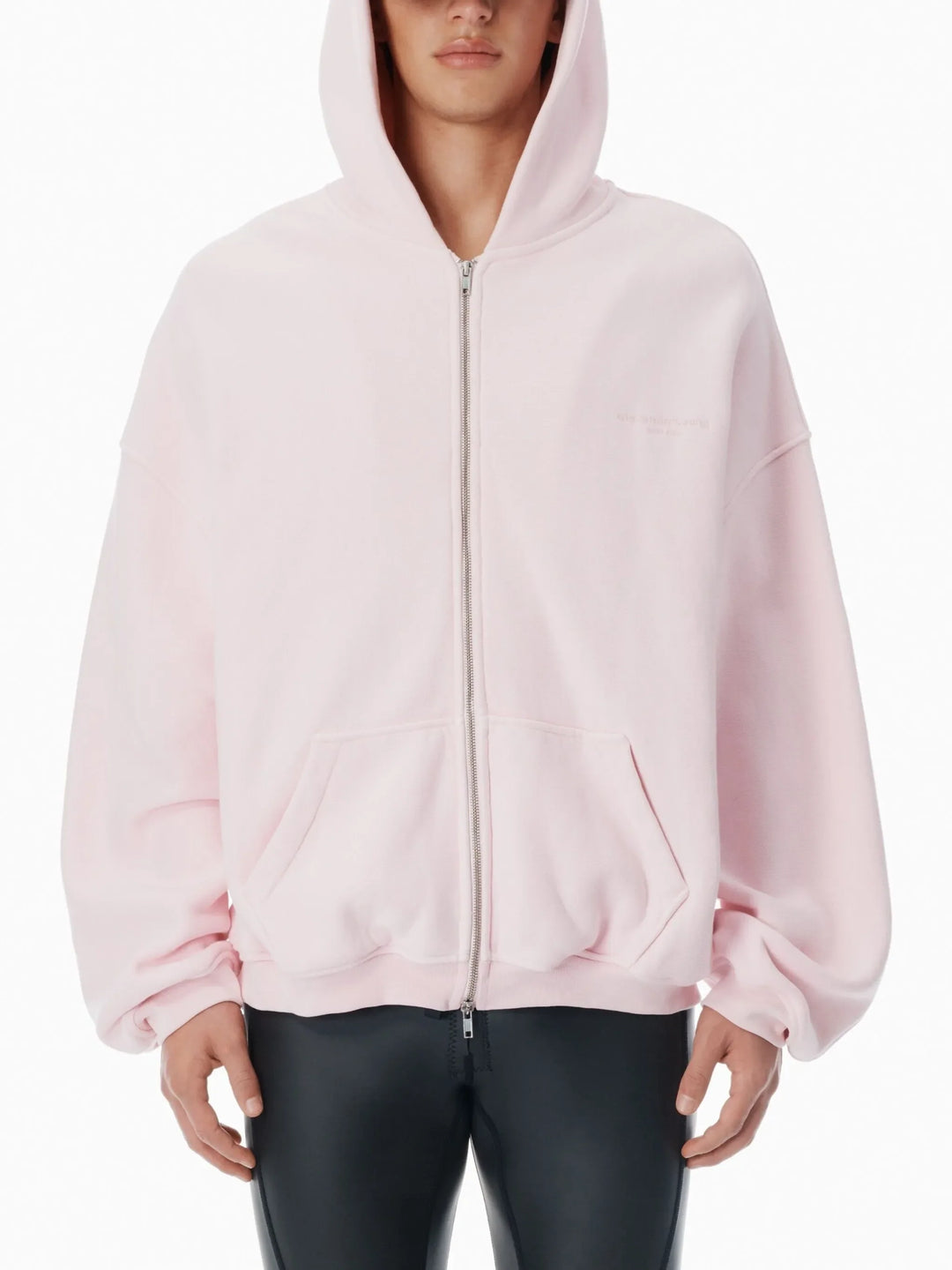 Zip Up Hoodie With Graphic Logo