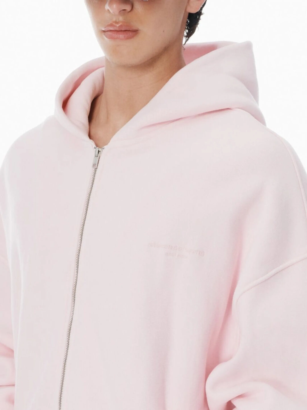 Zip Up Hoodie With Graphic Logo